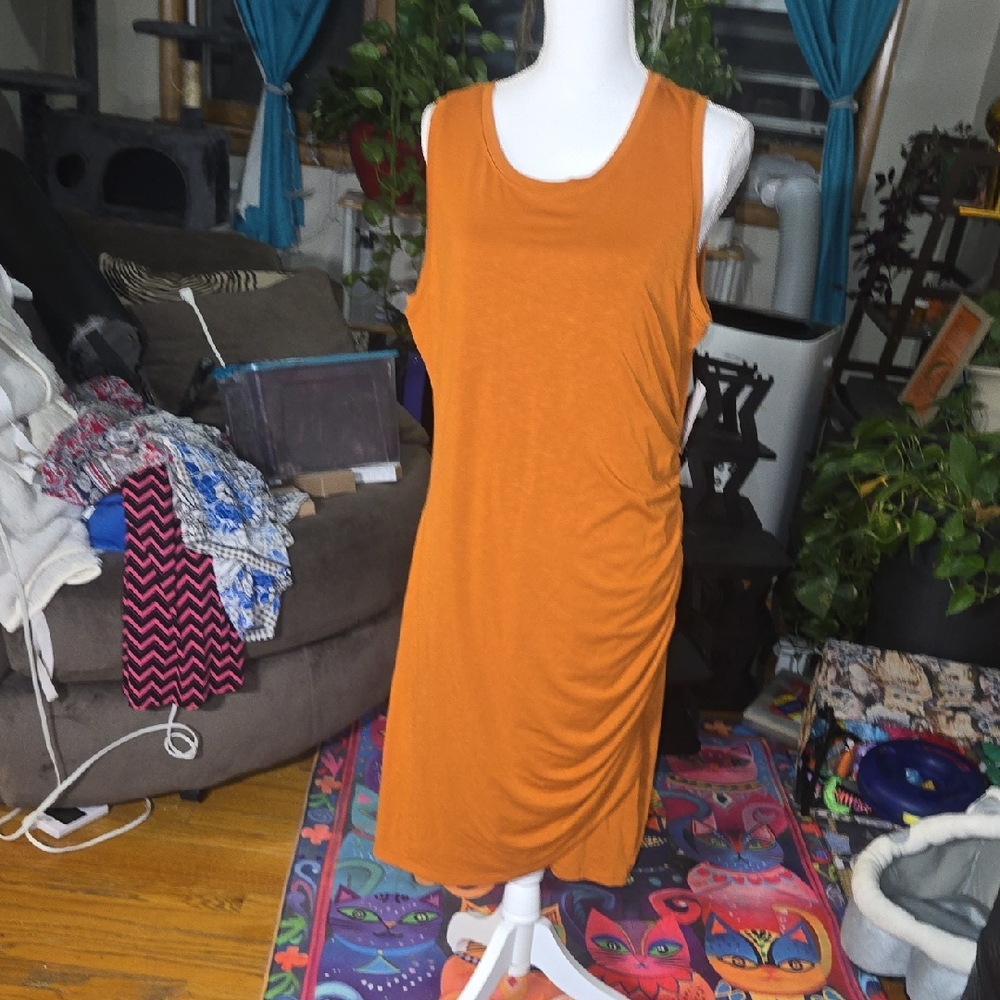 NWT Nine West Copper Falls Knit Dress